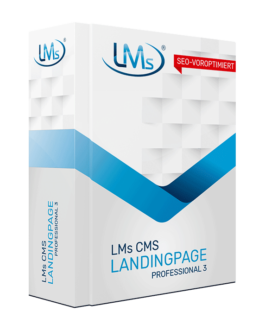 LMs CMS Landingpage Professional 3 - Software zum Erstellen von Landingpages