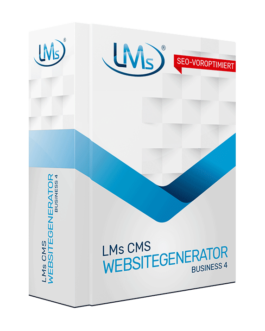 LMs CMS Websitegenerator Business 4 - Software zum Erstellen von Webseiten